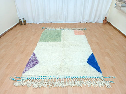 Authentic Beni Ourain Moroccan Rug – Handmade Wool Berber Carpet